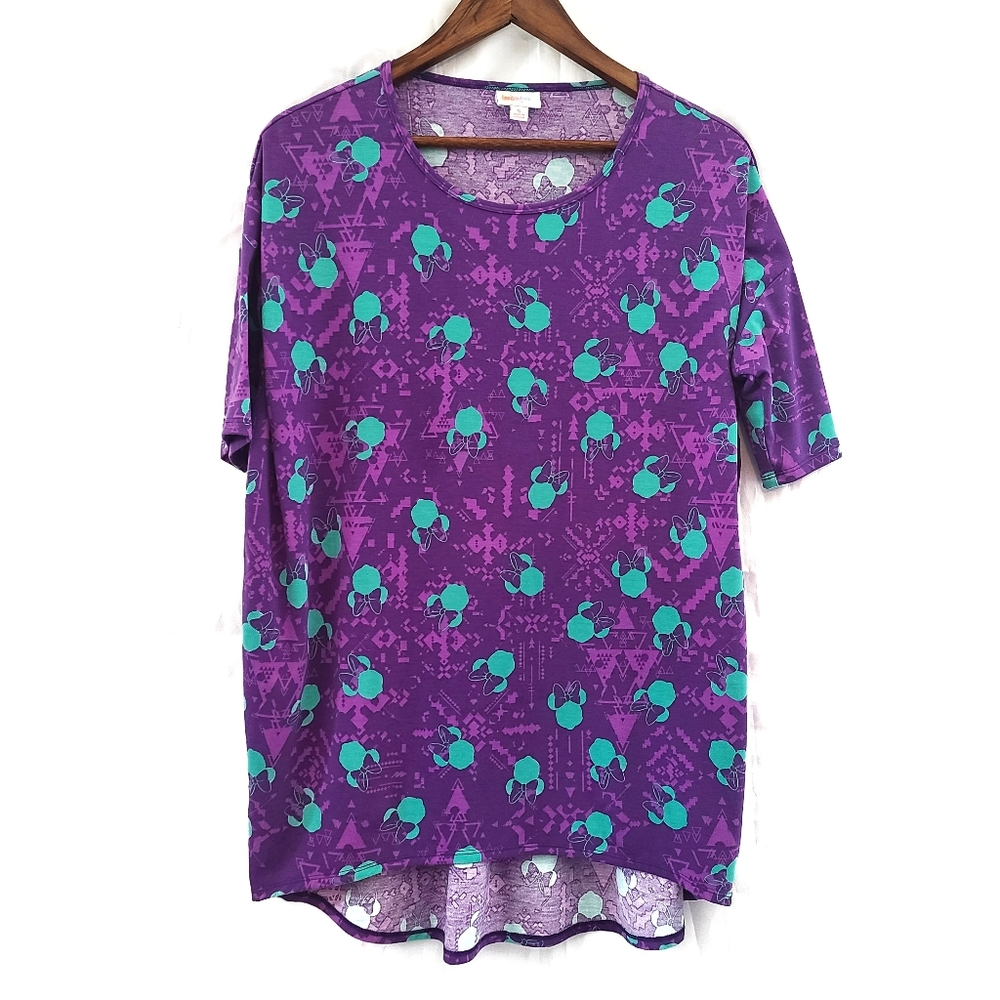 Minnie mouse lularoe top size small